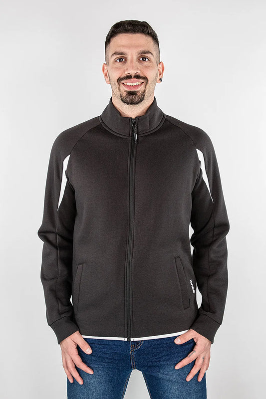Felpa con Zip da Uomo Brugi F94M