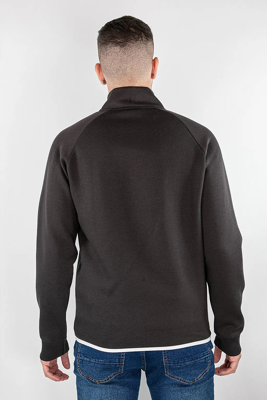 Felpa con Zip da Uomo Brugi F94M