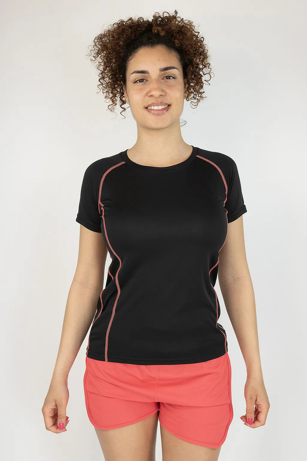 T-Shirt Sportiva Fitness da Donna Brugi H54Y