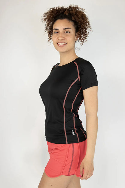 T-Shirt Sportiva Fitness da Donna Brugi H54Y