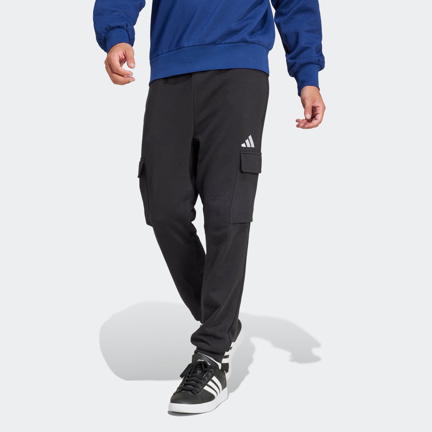 Pantaloni Cargo Adidas Essentials Feelcozy French Terry Cuffed Pants