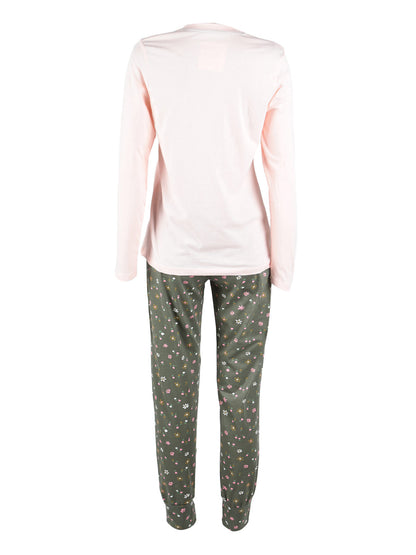Pigiama Leggero Serafino Infiore Tulips 652385