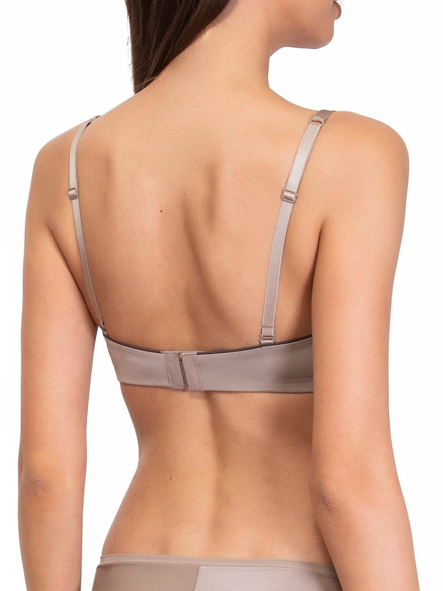 Reggiseno Sielei Fascia con coppe graduate, ferretto invisibile e spalline removibili - 1580
