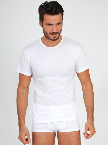 T-Shirt Manica Corta uomo Girocollo in Cotone 353