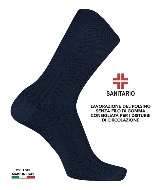 Calzino Sanitario da Uomo in Filo di Scozia Pierre Cardin 3060