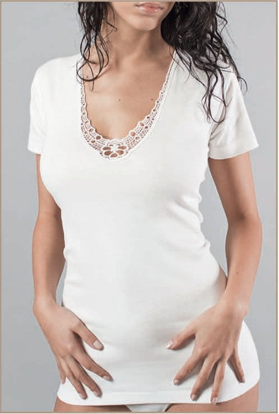 Maglia Intima da Donna con Pizzo FDB 93