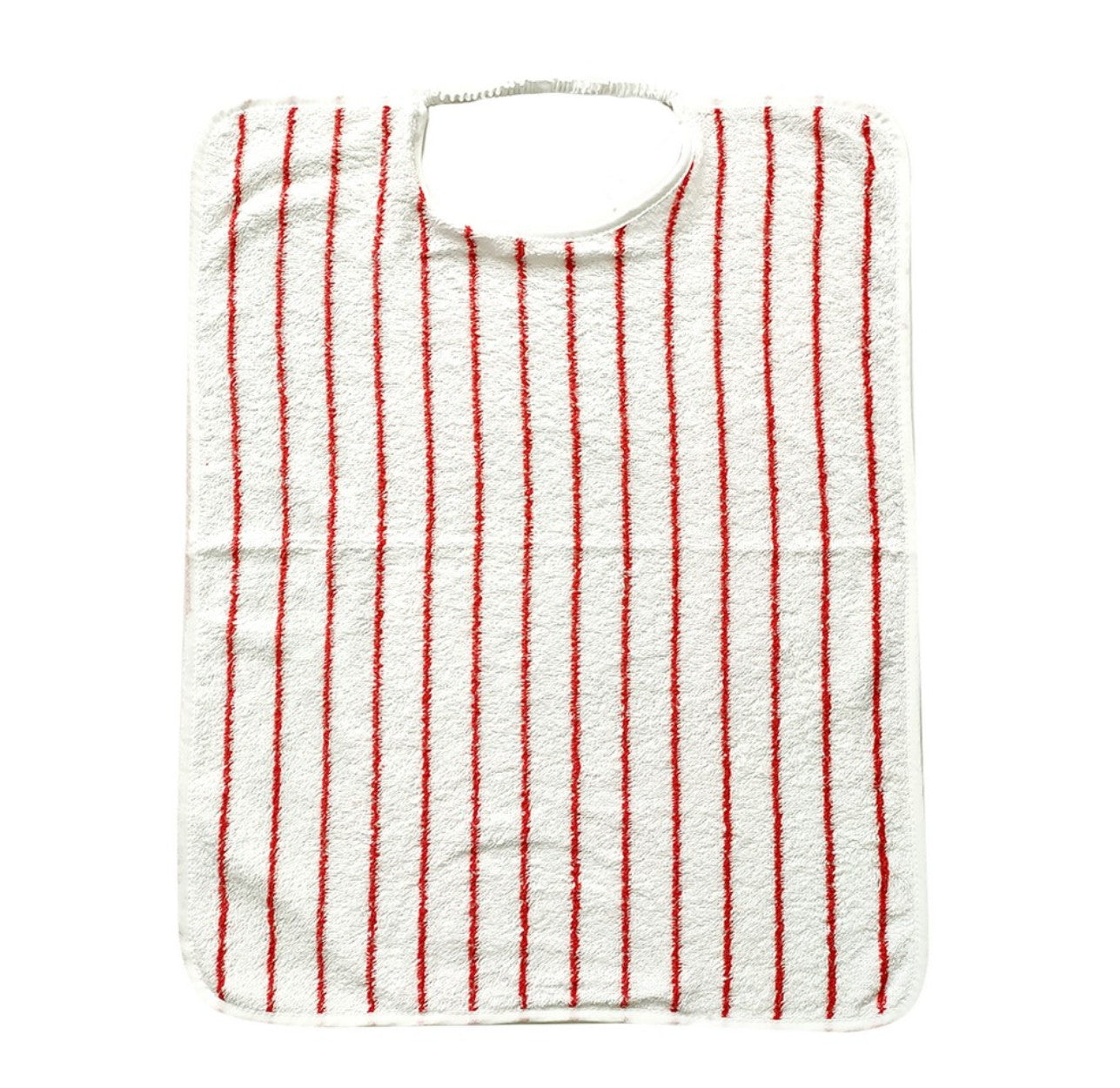 Bavaglia adulto con elastico 40x60 in spugna di cotone azalea