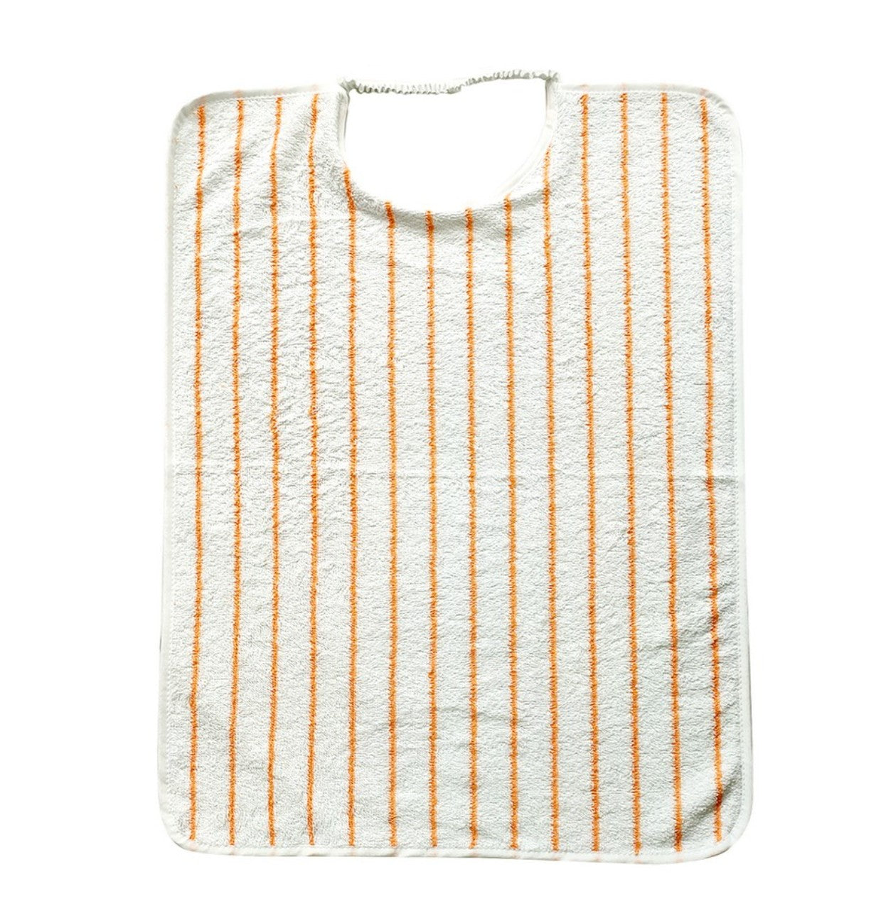 Bavaglia adulto con elastico 40x60 in spugna di cotone azalea