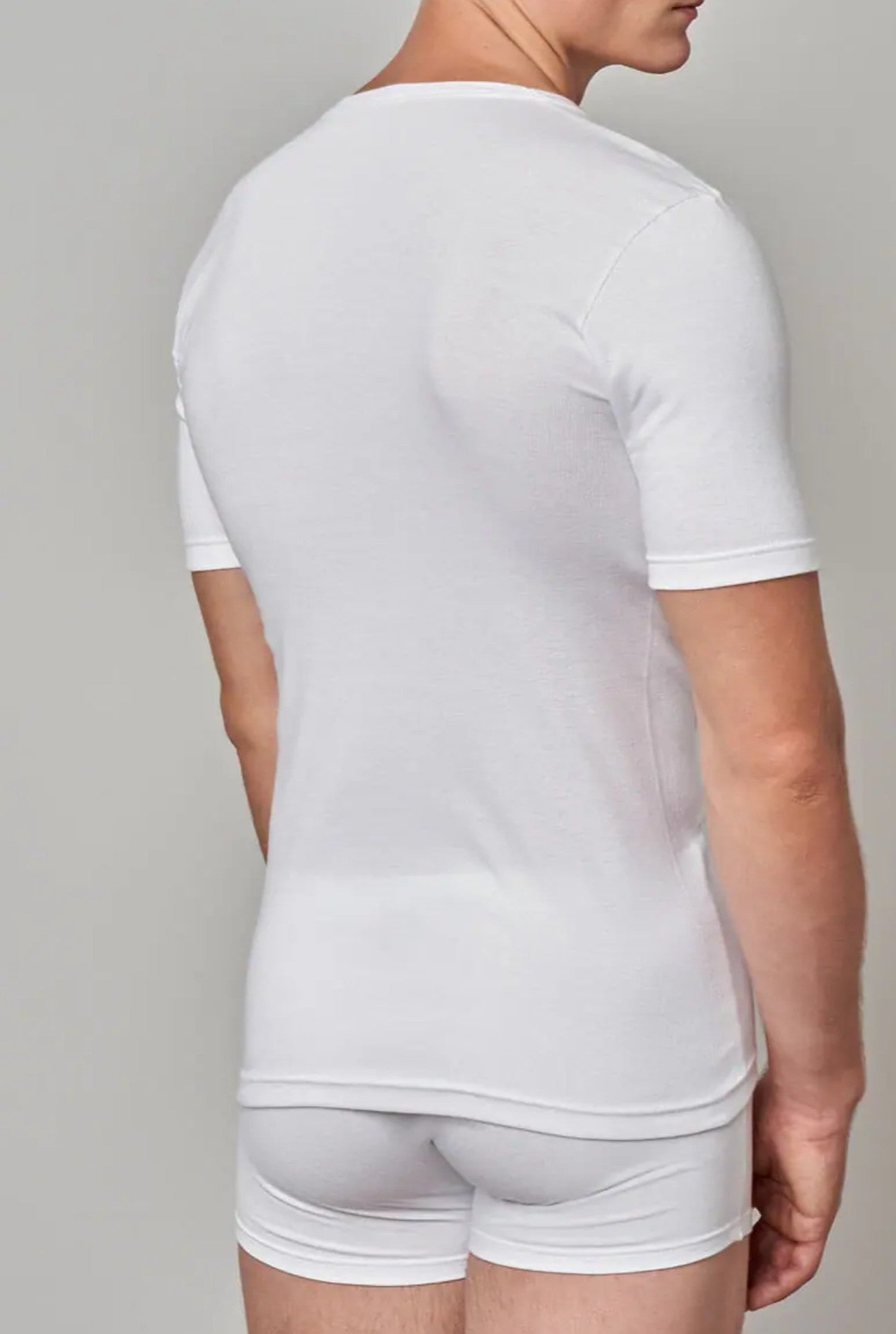 Maglia Intima Mezza Manica in Cotone GEORGES