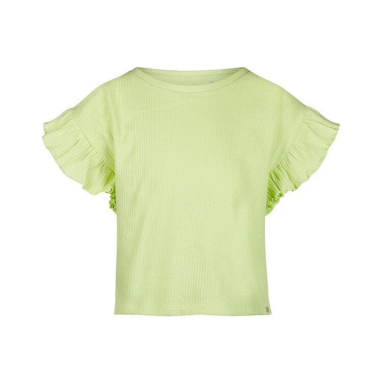 T-shirt con Balze Verdi da Bambina Koko Noko N58945-37