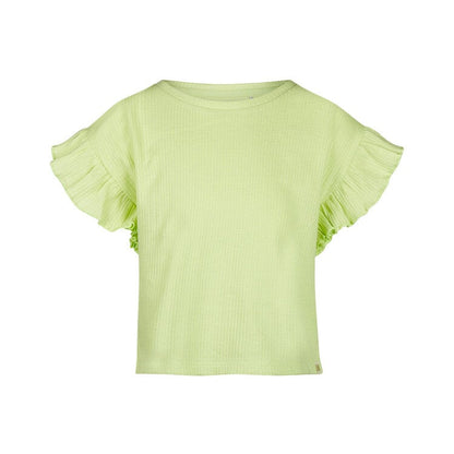 T-shirt con Balze Verdi da Bambina Koko Noko N58945-37