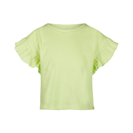 T-shirt con Balze Verdi da Bambina Koko Noko N58945-37