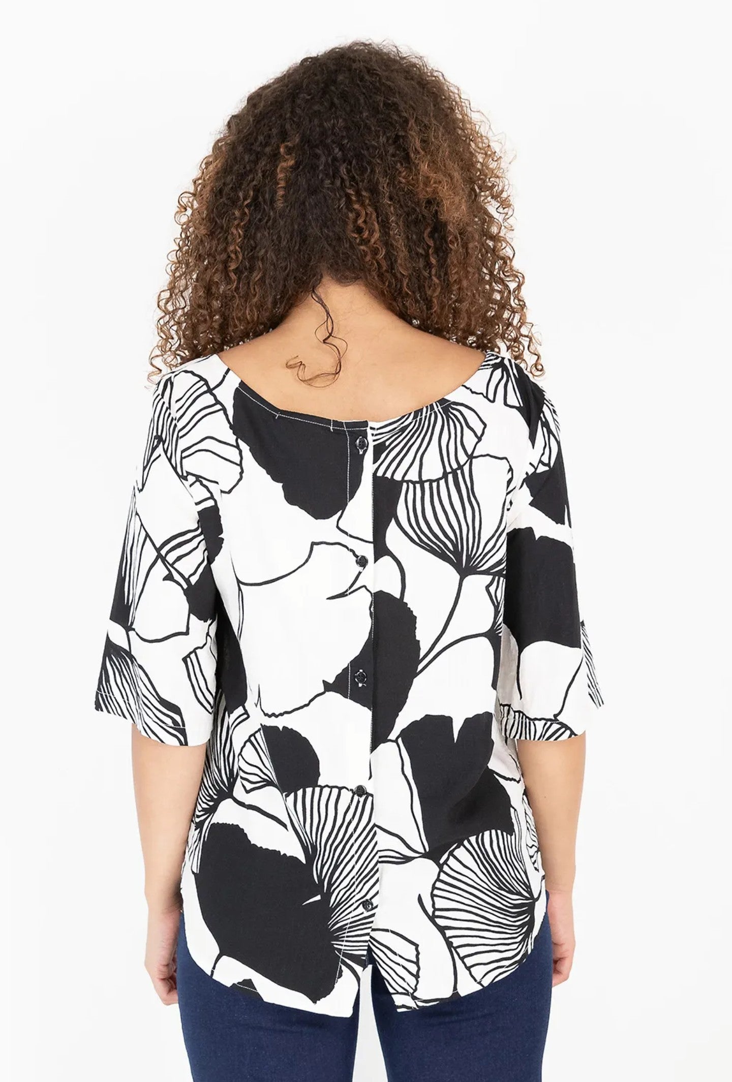 Blusa in Fantasia da Donna Brugi CG5J