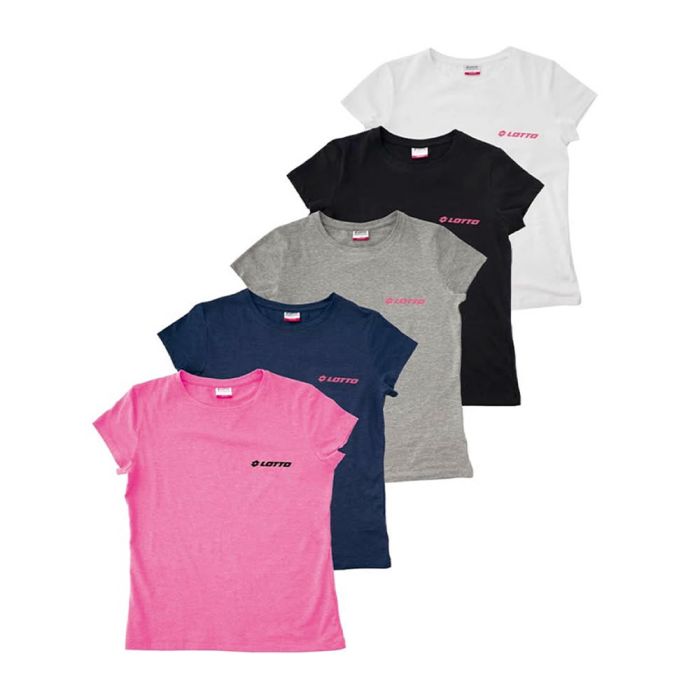 T-shirt donna Lotto in cotone