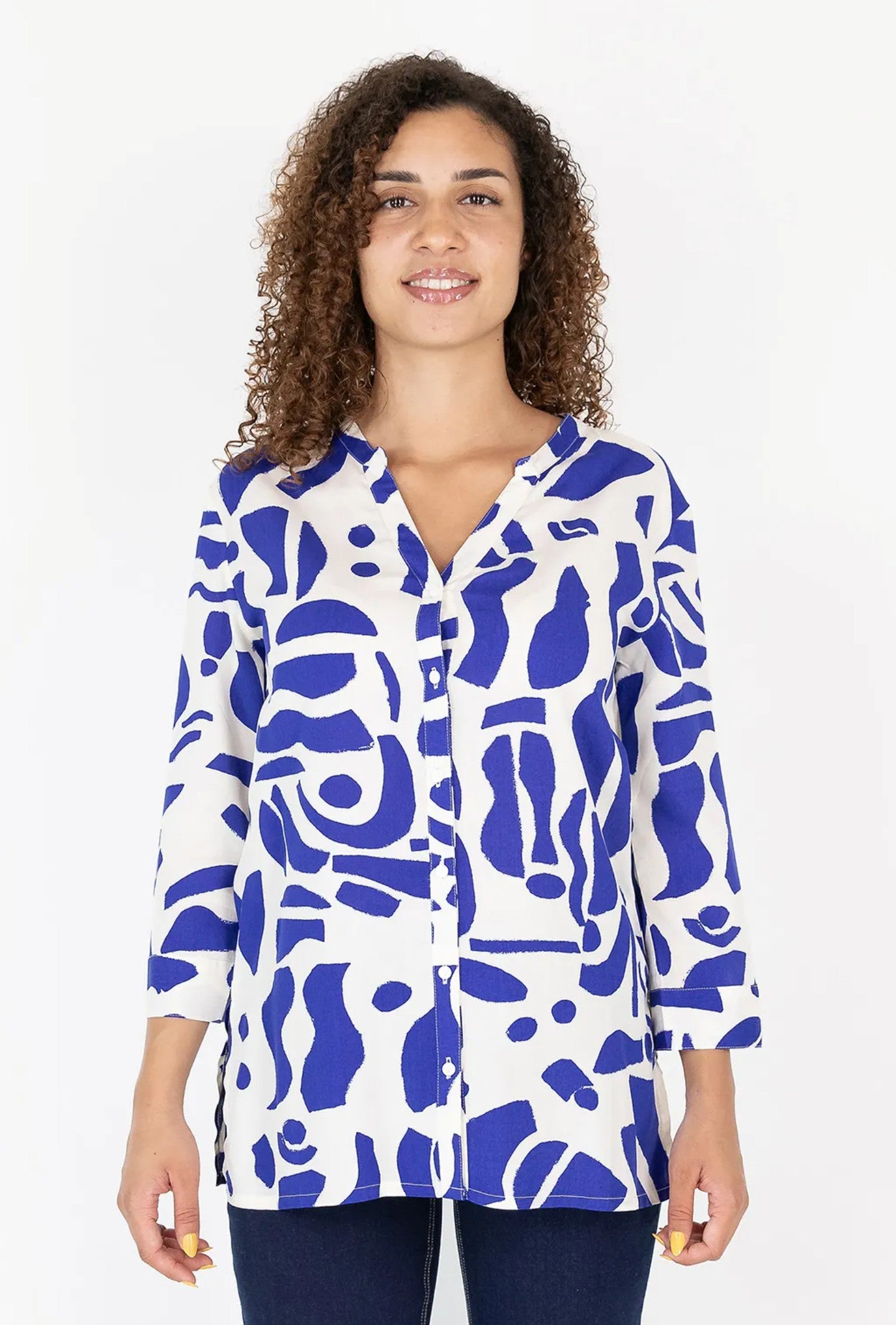 Camicia da Donna in Viscosa Brugi C654