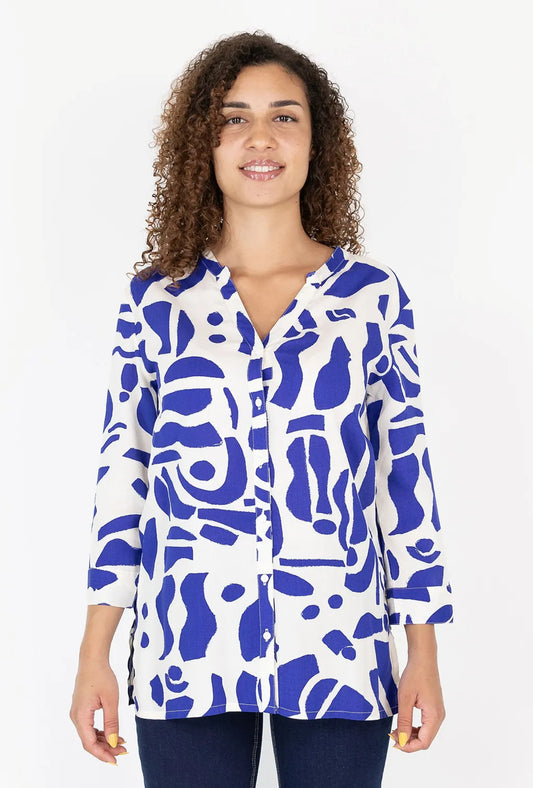 Camicia da Donna in Viscosa Brugi C654
