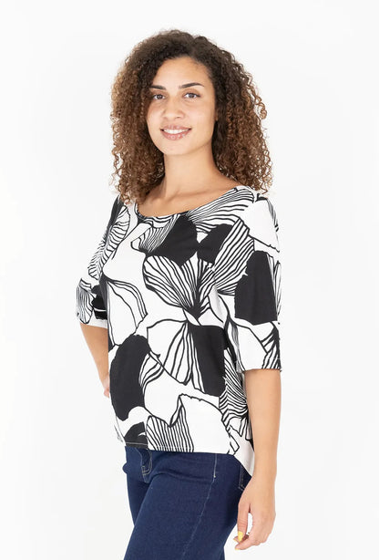 Blusa in Fantasia da Donna Brugi CG5J