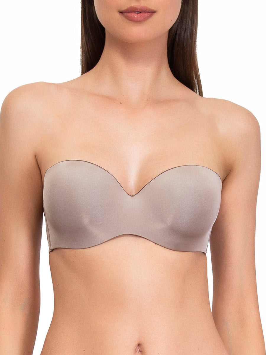 Reggiseno Sielei Fascia con coppe graduate, ferretto invisibile e spalline removibili - 1580