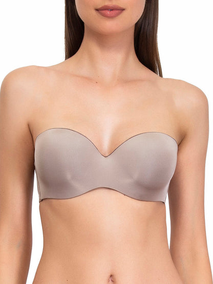 Reggiseno Sielei Fascia con coppe graduate, ferretto invisibile e spalline removibili - 1580