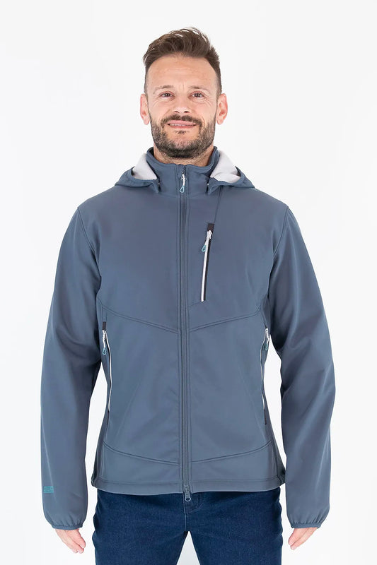 Giacca Brugi in soft shell traspirante antivento NA4Z