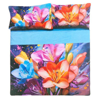 Completo Letto Lenzuola Matrimoniale Novia