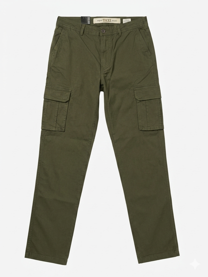 Pantaloni uomo cargo cotone