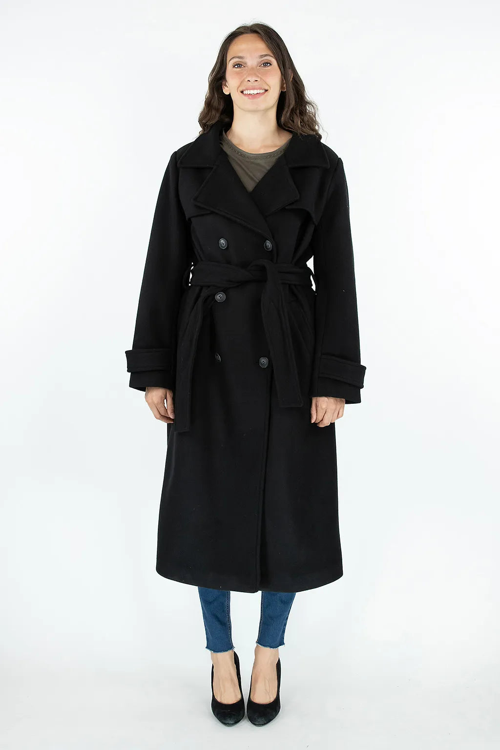 Cappotto Lungo Donna Brugi CY5M