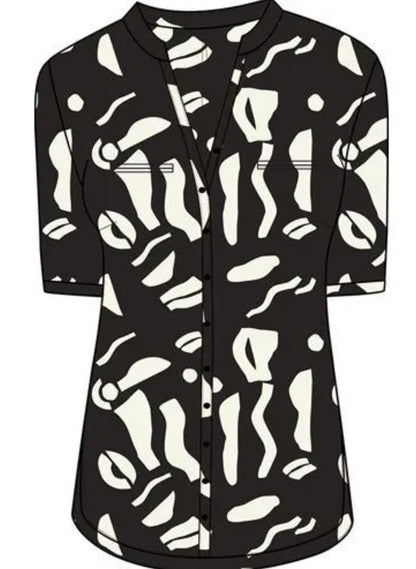 Camicia da Donna in fantasia Brugi C75Z