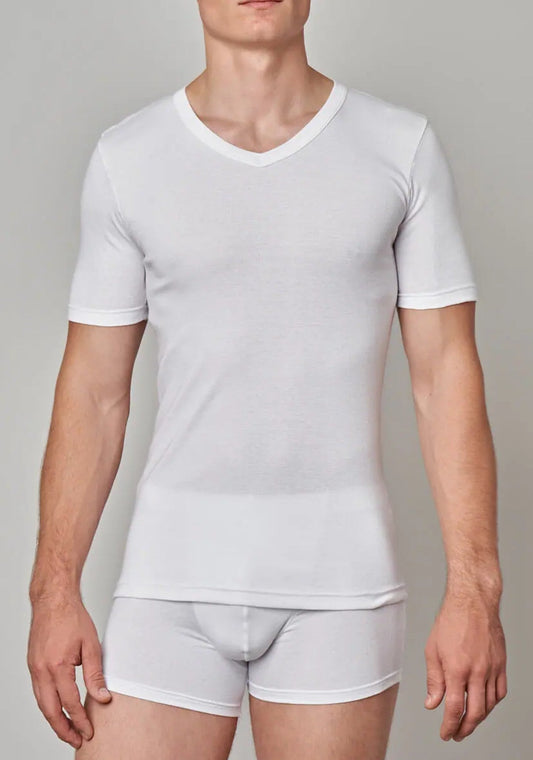 Maglia Scollo a V in Cotone GiCiPi