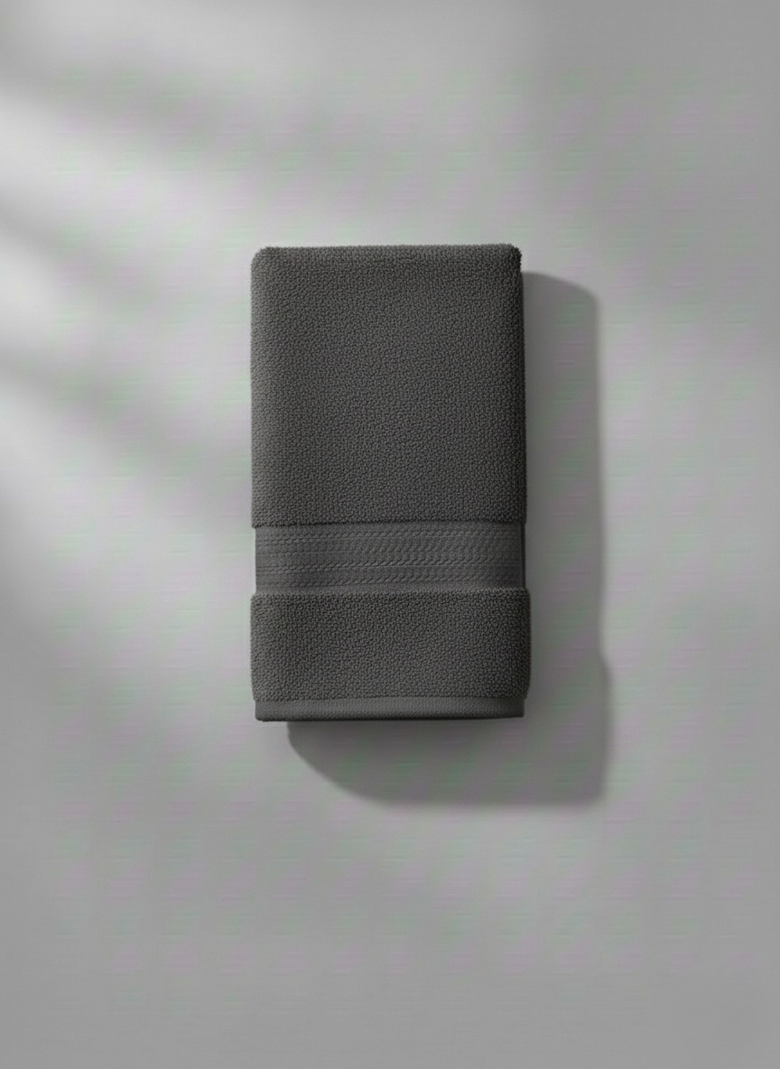 Asciugamani Viso 60X110 Antracite Aquilatex