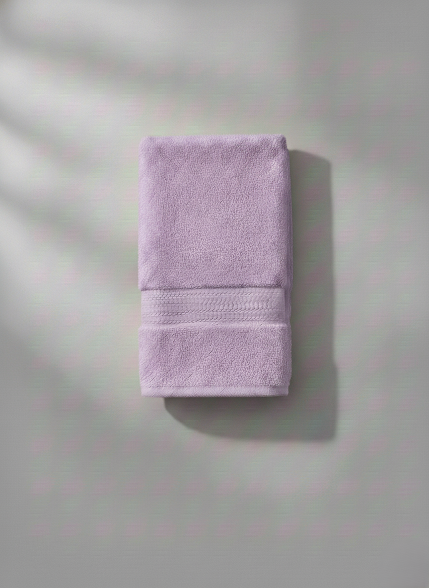 Asciugamani Viso 60X110 Ciclamino Aquilatex