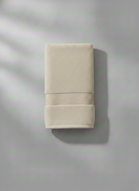 Asciugamani Viso 60X110 Écru Aquilatex