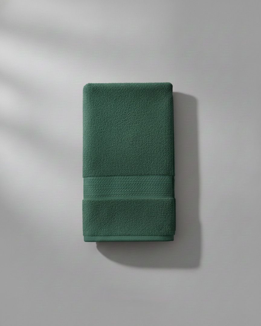 Asciugamani Viso 60X110 Verde Menta Aquilatex