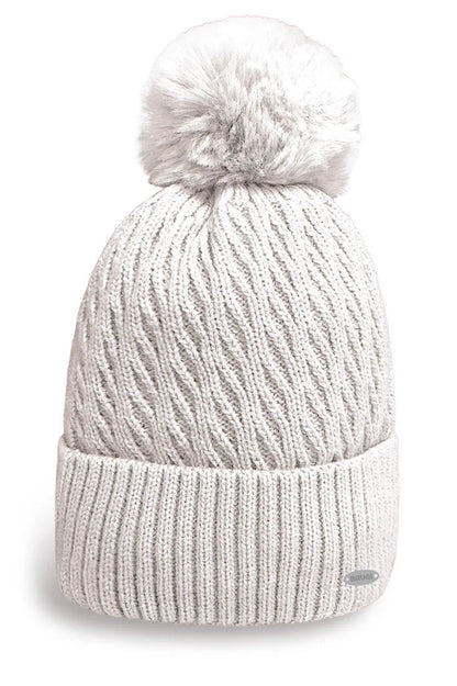 Berretto da Donna con Pom Pon Brugi ZH2H