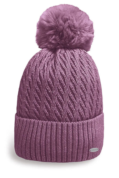 Berretto da Donna con Pom Pon Brugi ZH2H